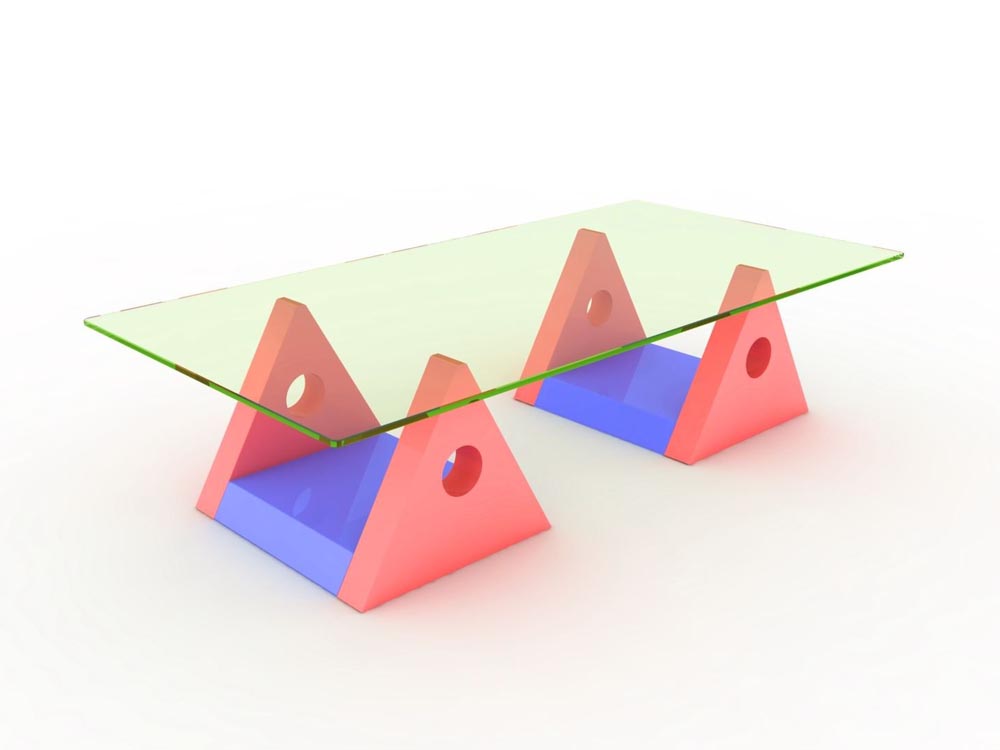 Biloxi 1 Coffee Table © Peter Stern Furniture Design