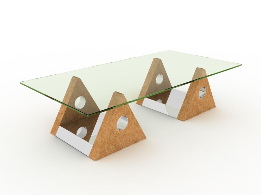 BILOXI 3 Coffee Table © Peter Stern Furniture Design